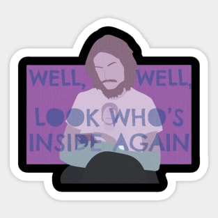 Comedian boburnham Sticker